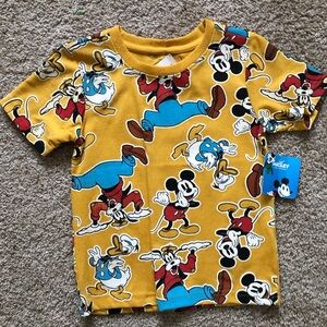 DISNEY MICKEY AND FRIENDS KIDS TEE new with tags vintage? 4 4t